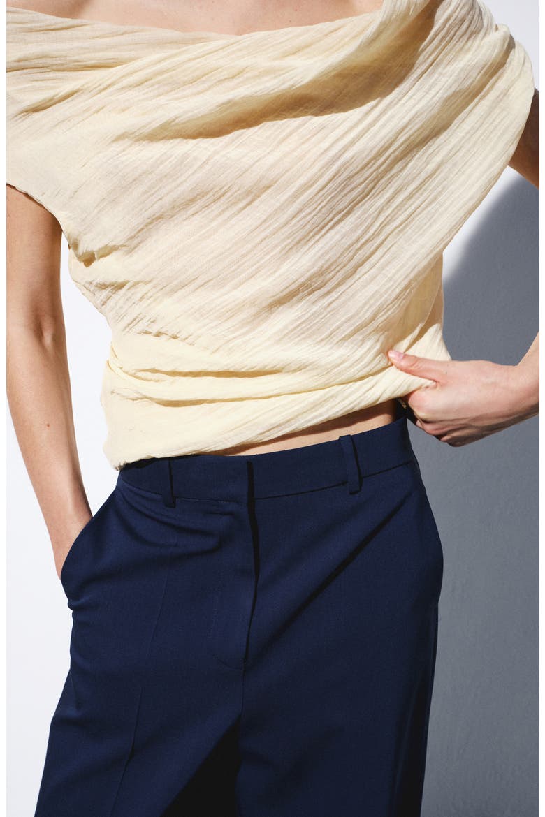 Straight Leg Pants, Alternate, color, BLUE