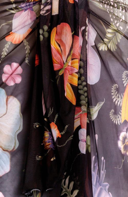 Agua Bendita Marine Mbar Cover-up Pareo In Black
