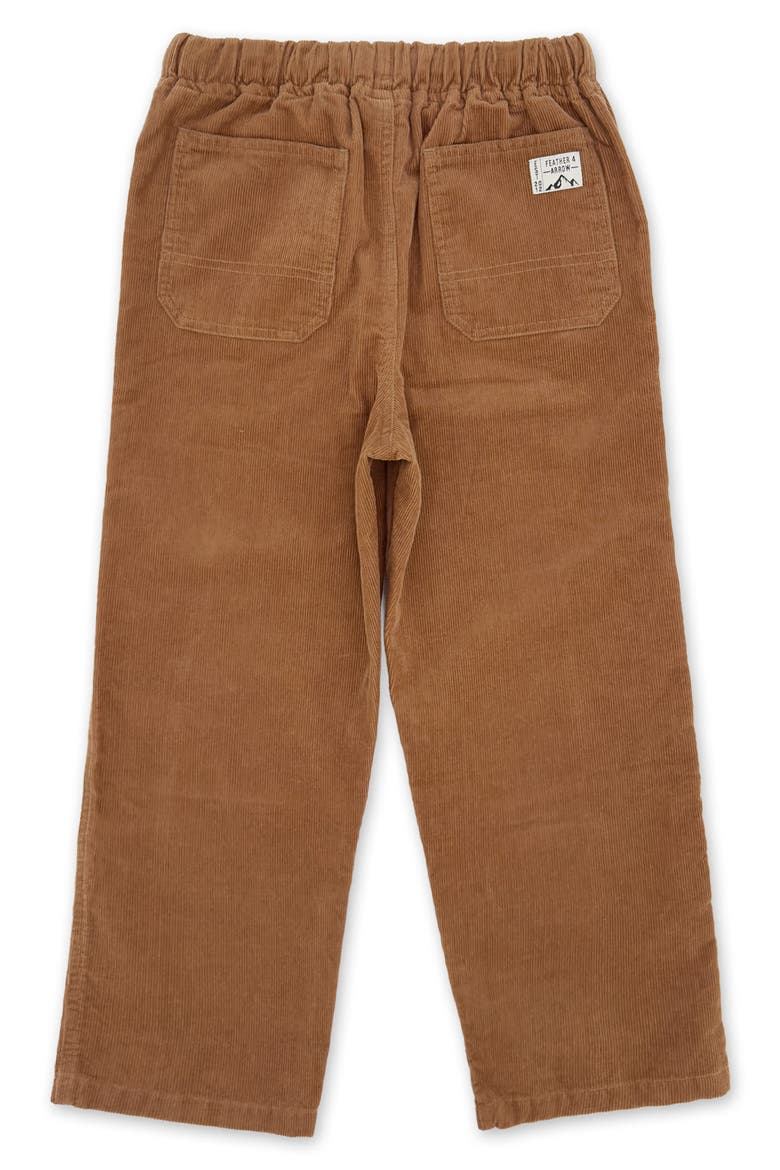 Jayden Straight Leg Corduroy Pants, Alternate, color, SADDLE