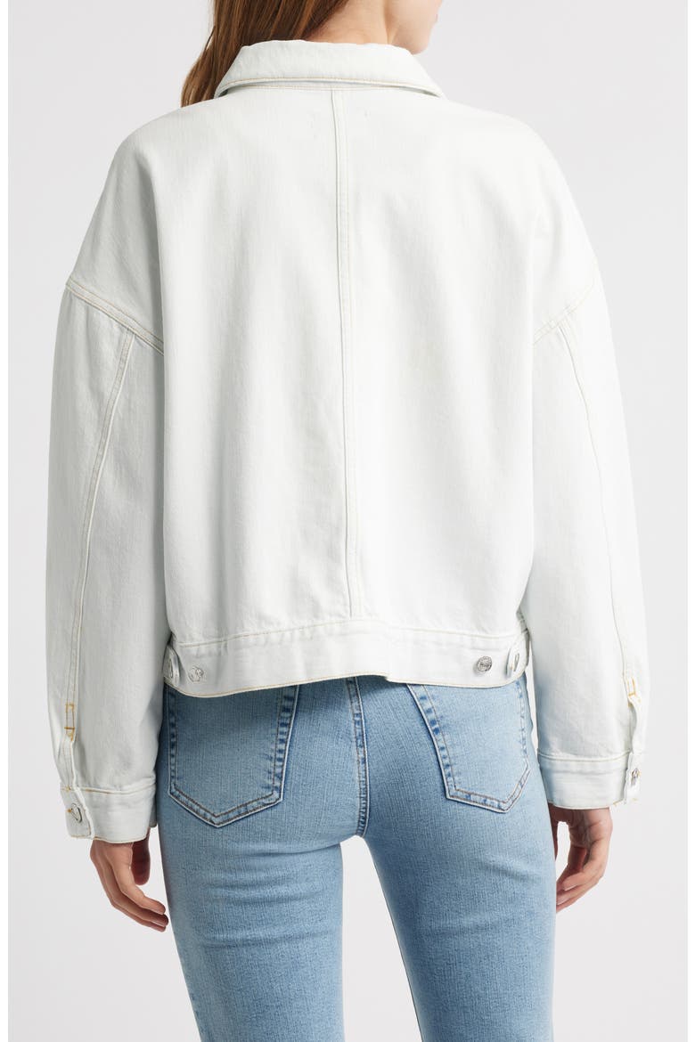 The Boxy Field Denim Jacket, Alternate, color, TRINITY