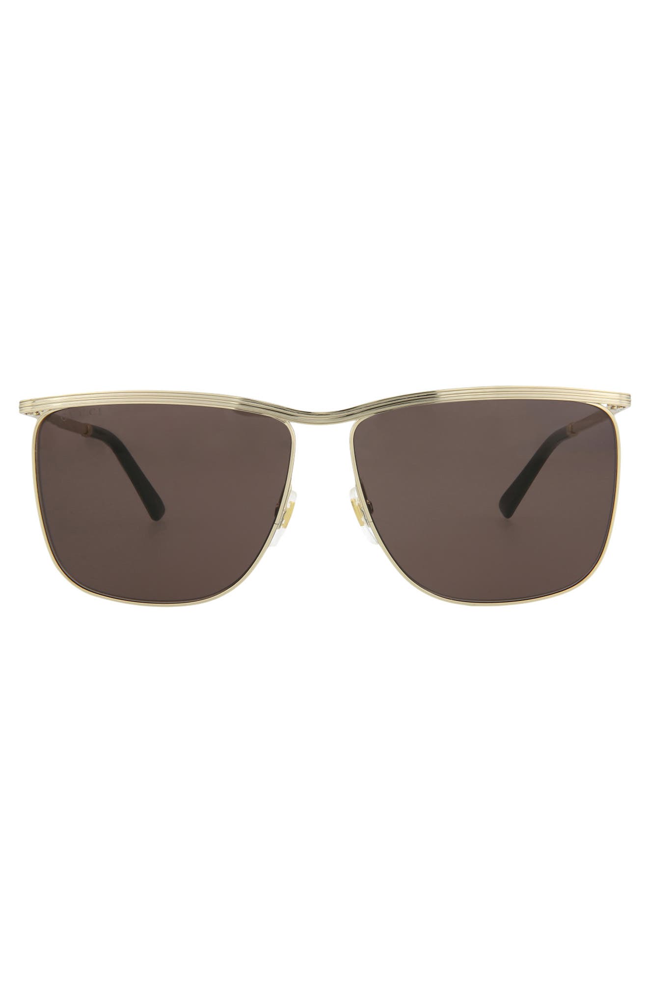Gucci 62mm Oversize Square Sunglasses