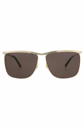 Gucci 62mm Oversize Square Sunglasses