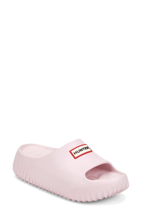 Hunter Faroe Platform Slide Sandal in Light Pink at Nordstrom, Size 7