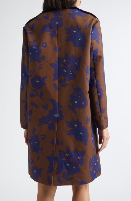 Shushu-tong Shushu/tong Satin Collar Longline Coat In Multi