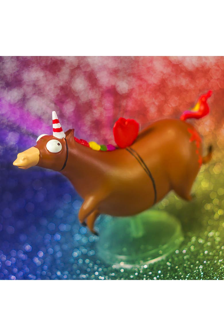 Unicorn Fever, Frankie Flakes Painted Unicorn Figure,6+, Alternate, color, Multicolored
