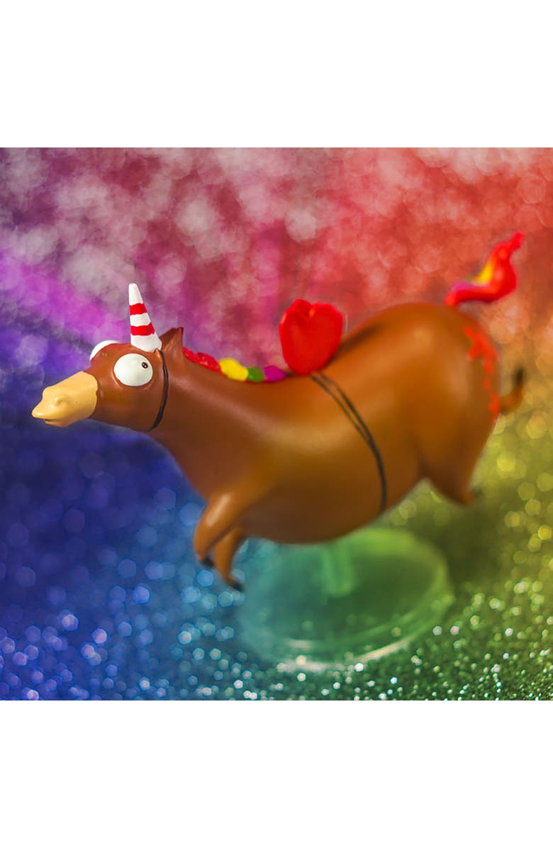 Horrible Guild Unicorn Fever, Frankie Flakes Painted Unicorn Figure,6+, Alternate, color, Multicolored