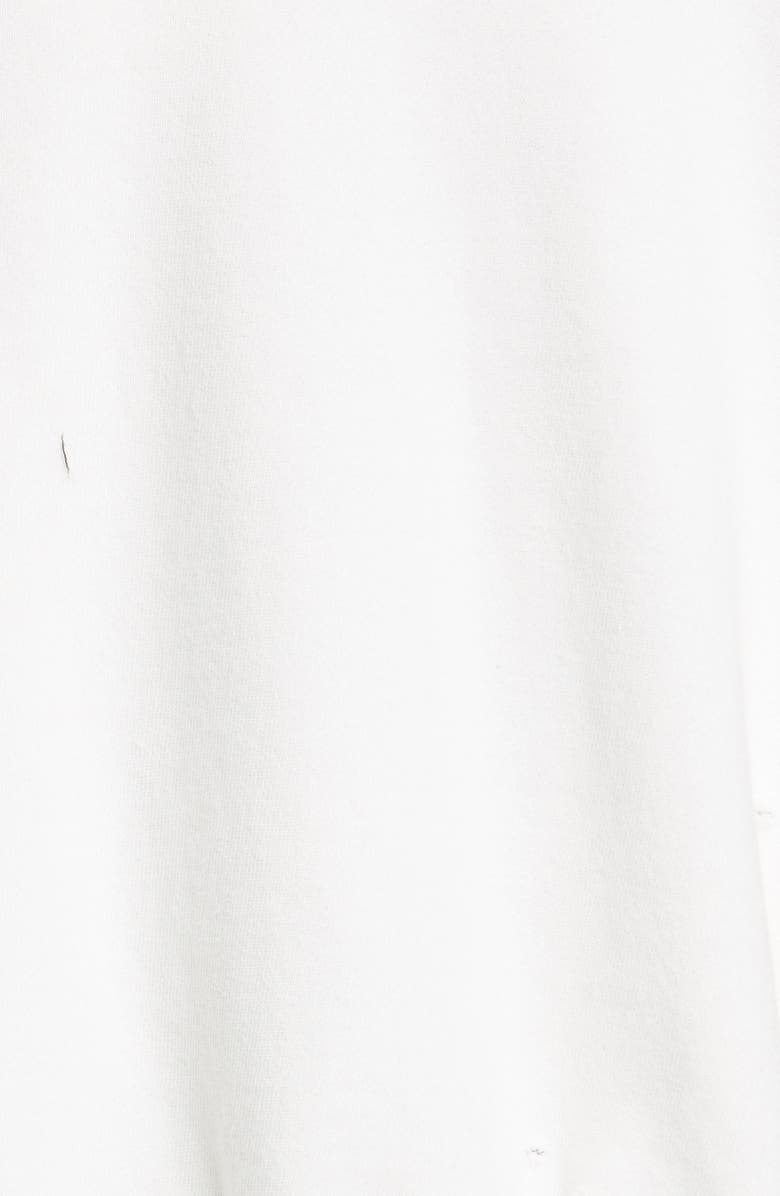 Re/Done Smiley Raw Sweatshirt, Alternate, color,