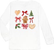 Sweet Wink Gingerbread Cutie Christmas Long Sleeve Shirt