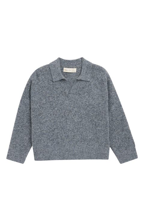 Kids' Johnny Collar Sweater