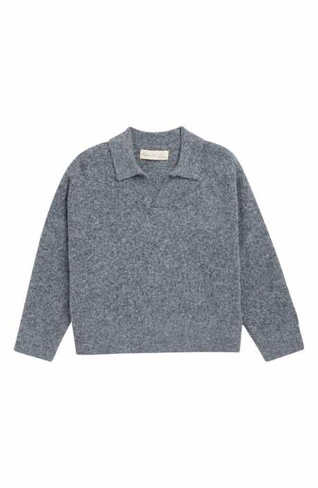 Kids' Johnny Collar Sweater