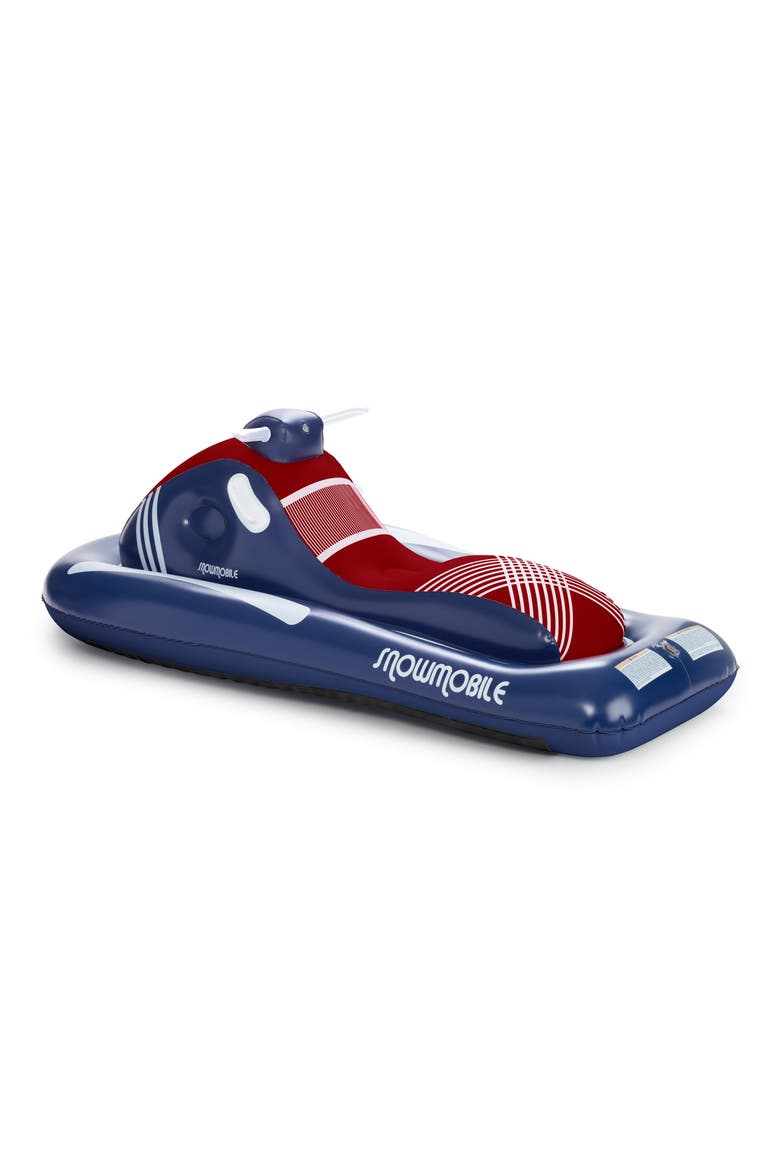 French Flyer Snowmobile Sled, Alternate, color, BLUE