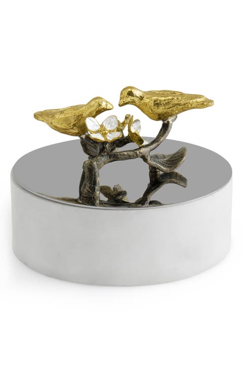 Lovebirds Trinket Box