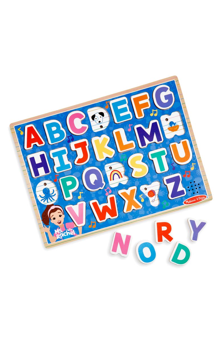 Melissa & Doug x Ms. Rachel Alphabet Phonics Sound Puzzle, Alternate, color,