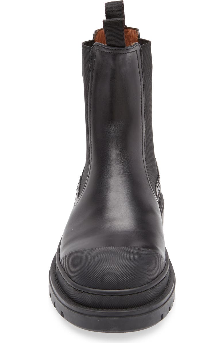 Aquatalia Kent Genuine Shearling Lined Chelsea Boot, Alternate, color,