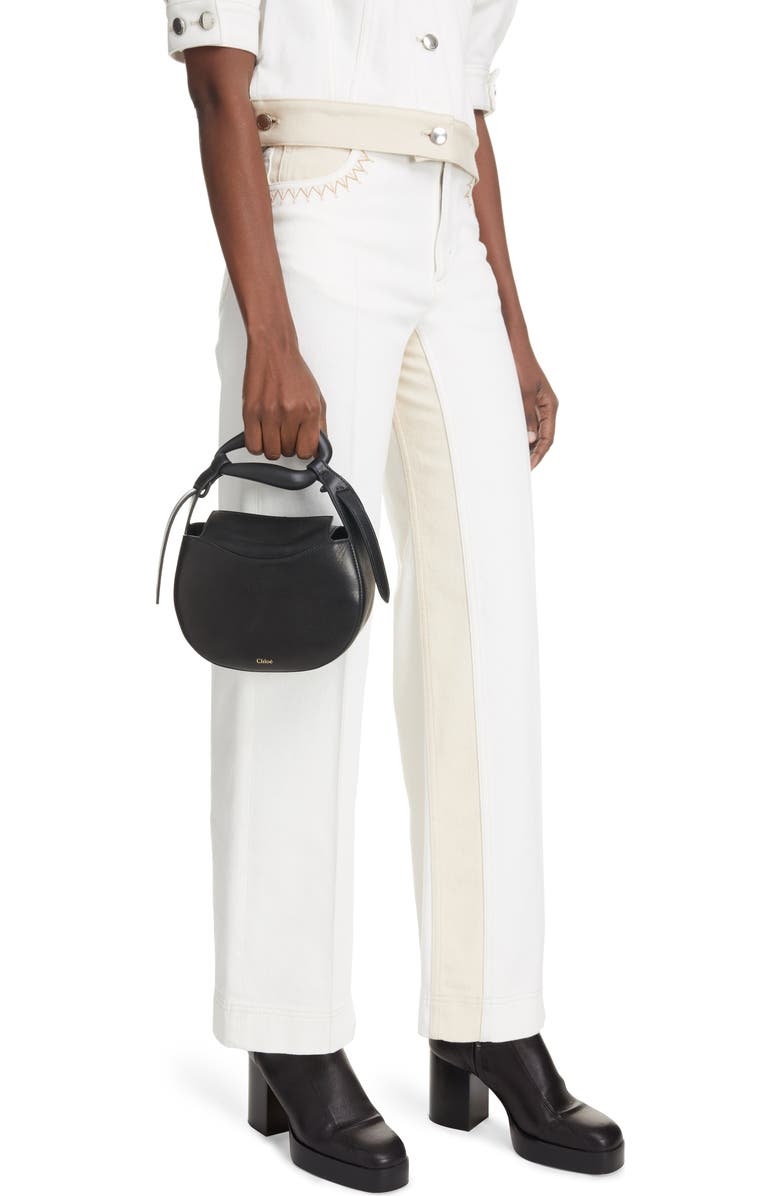 Chloé Kiss Leather Crossbody Bag, Alternate, color,