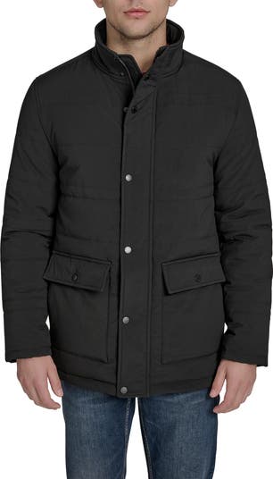 新作セール Cole Haan Quilted ダウンジャケット ミドル丈 Cole Haan Signature Stretch Crinkle Quilted Jacket | Nordstrom