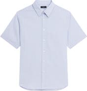 Theory Irving Short Sleeve Button-Up Shirt