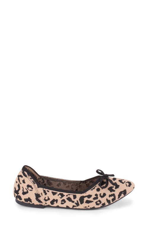 Tahari Tortuga Ballet Flat In Neutral