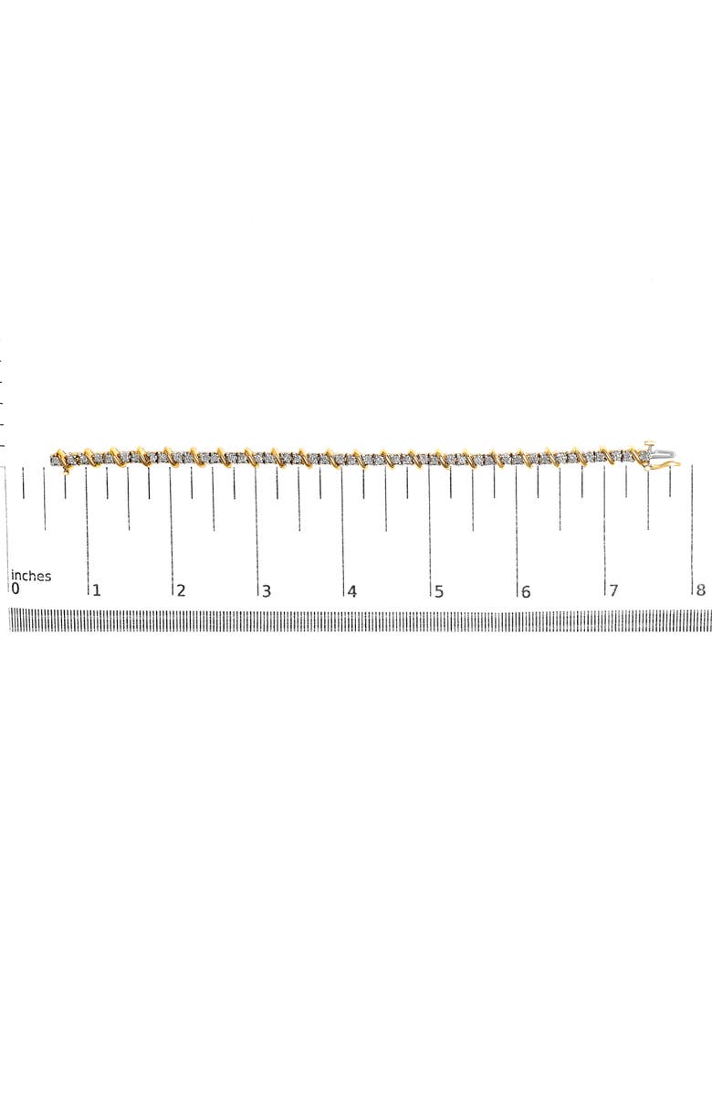 Haus of Brilliance 14K Yellow Gold 3.0 Cttw Diamond S Link Bracelet, Alternate, color, Yellow
