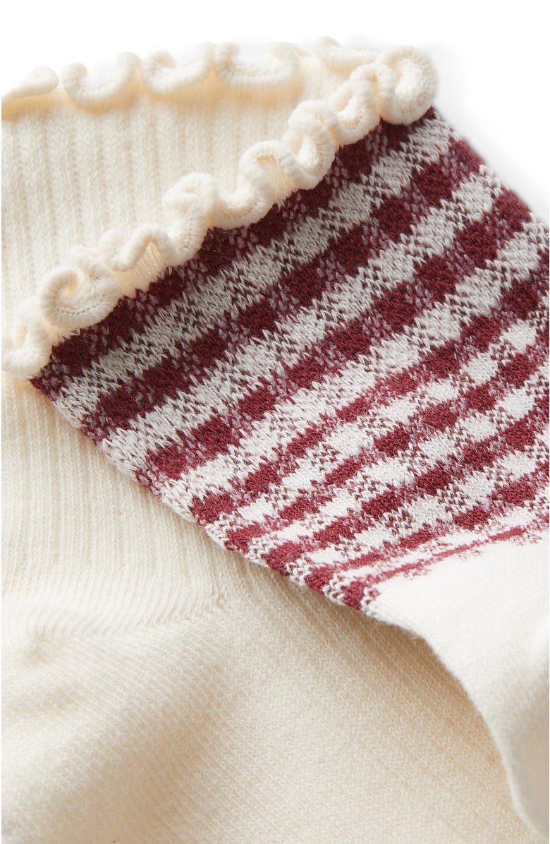 Cotton On The Perfect Pair Frill Rib Ankle 2Pk, Alternate, color, 