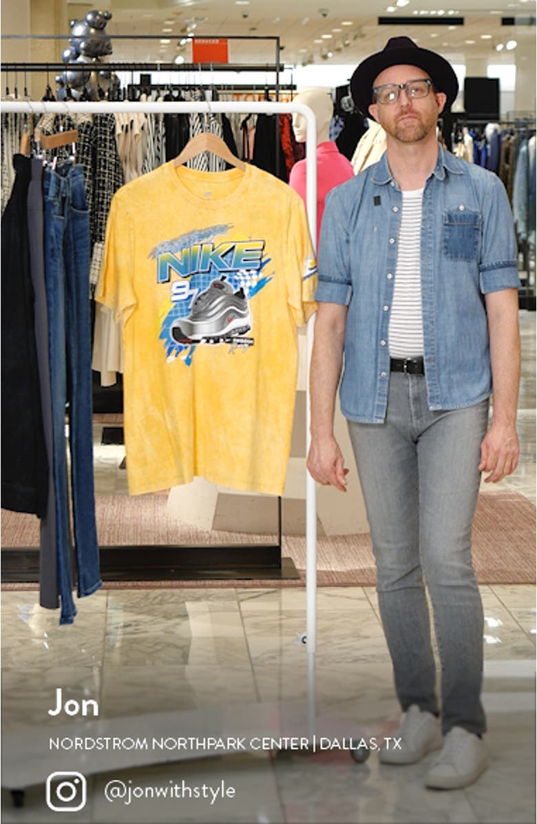 Sportswear Racing Open Graphic Tee, sales video thumbnail