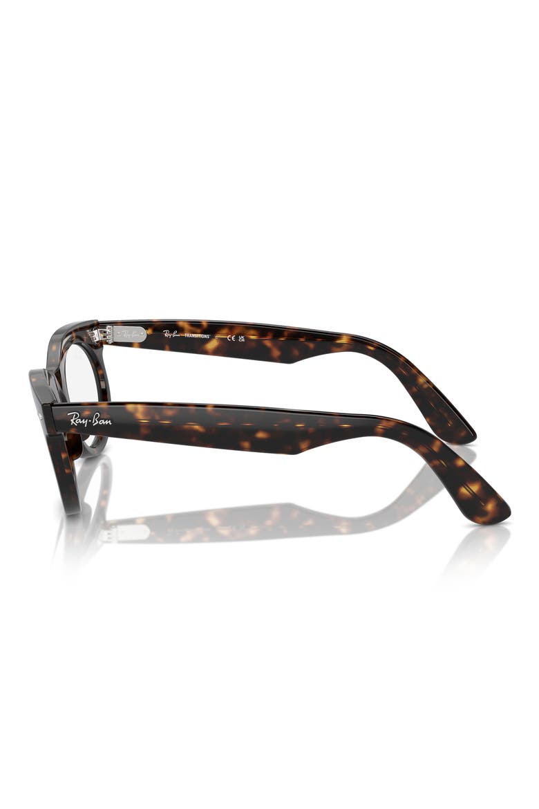 Wayfarer Transitions 50mm Oval Sunglasses, Alternate, color, HAVANA