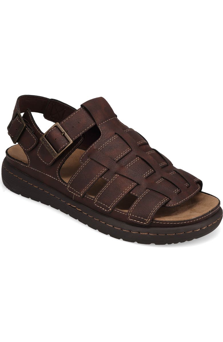 Dockers<sup>®</sup> Sorrento Fisherman Sandal, Main, color, Dark Brown
