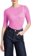 Marcella Frankie Sheer Jersey Top