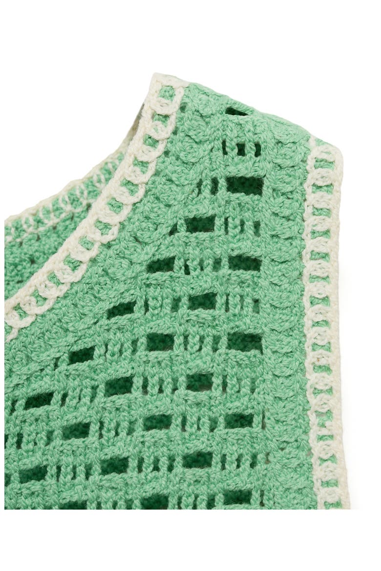 Floral Scallop Crochet Tank, Alternate, color, PASTEL GREEN