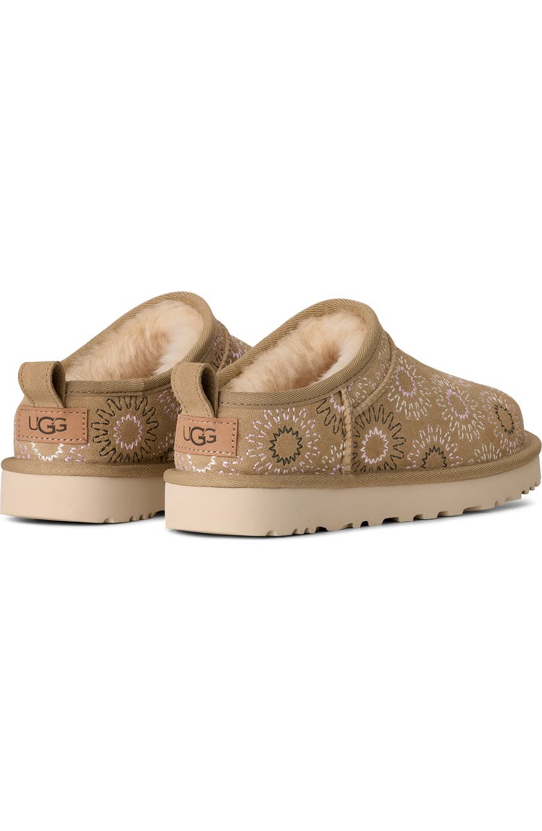 UGG<sup>®</sup> Classic Micro Genuine Shearling Lined Slip-On, Alternate, color, Mustard Seed