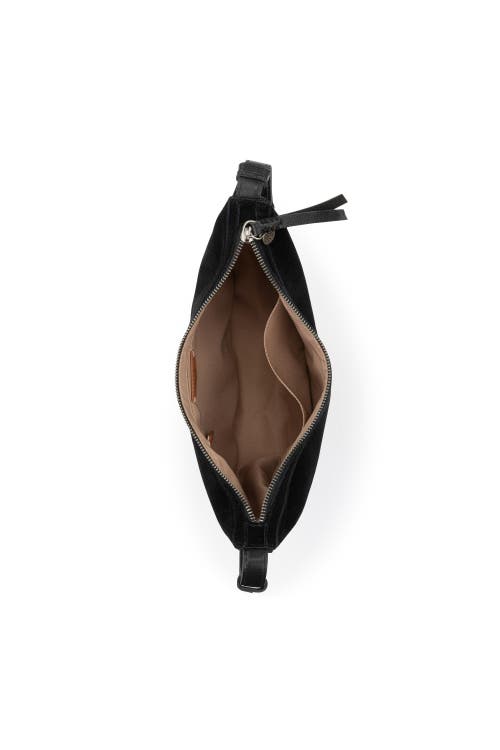 The Sak Tess Shoulder Bag Leather In Black