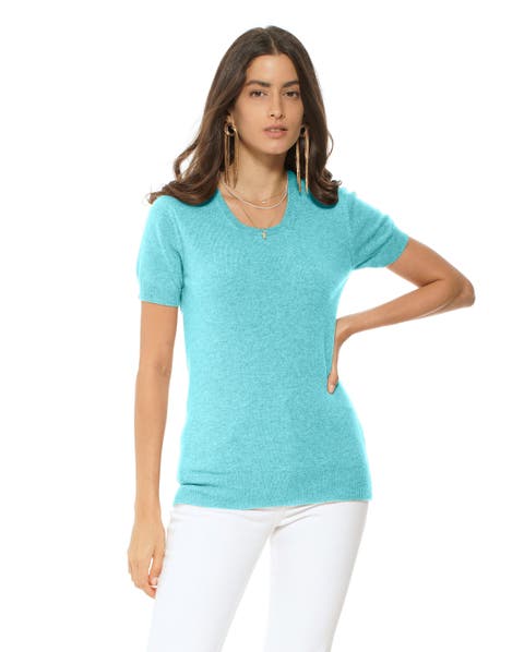 Pure Cashmere Featherlight Knit Tee