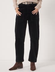 Hush Cordi Barrel Leg Cord Pants