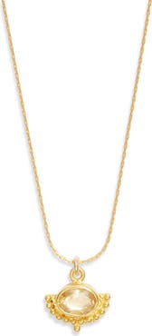 Child of Wild Golden Hour Citrine Pendant Necklace