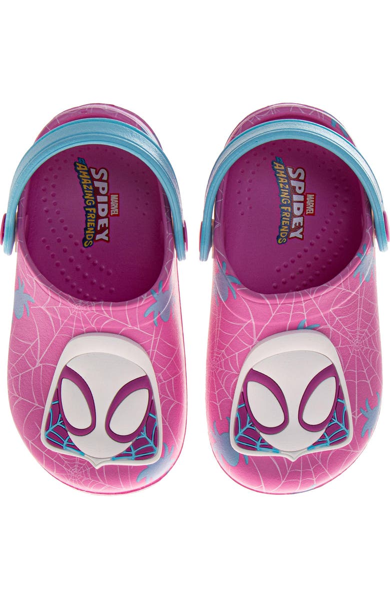 Spider-Man Spider Clogs, Alternate, color, Pink Blue