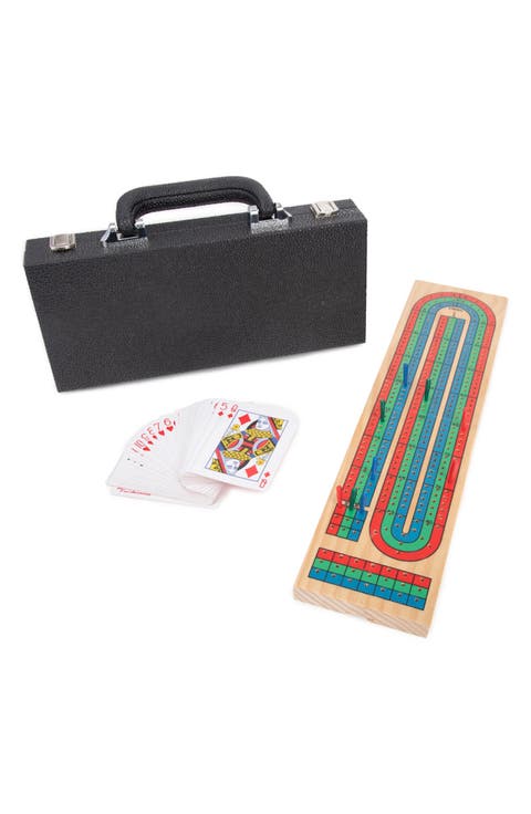 Onyx Travel Cribbage Set