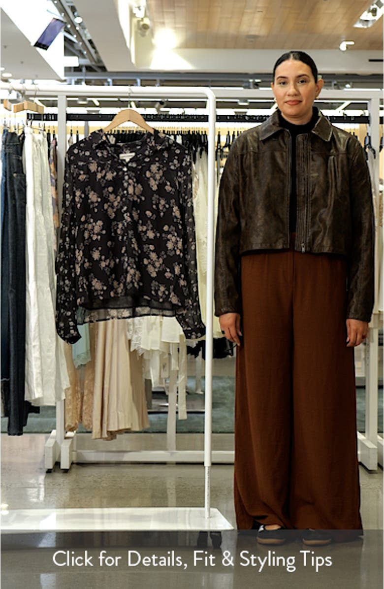 Floral Button-Up Shirt, sales video thumbnail