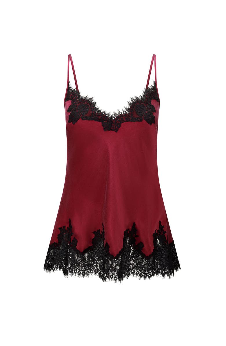 Adore Me Vegan Atelier Collection Cami, Alternate, color, Dark Red