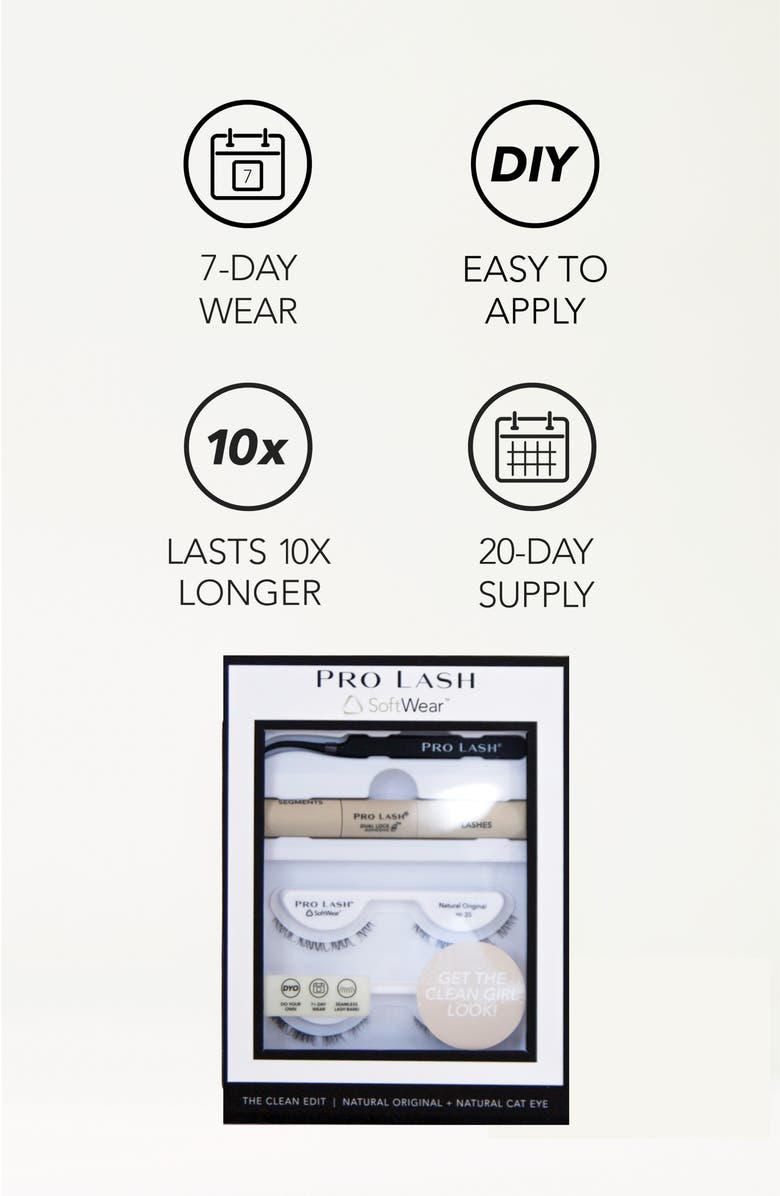 PRO LASH The Clean Edit Lash Bundle, Alternate, color, 