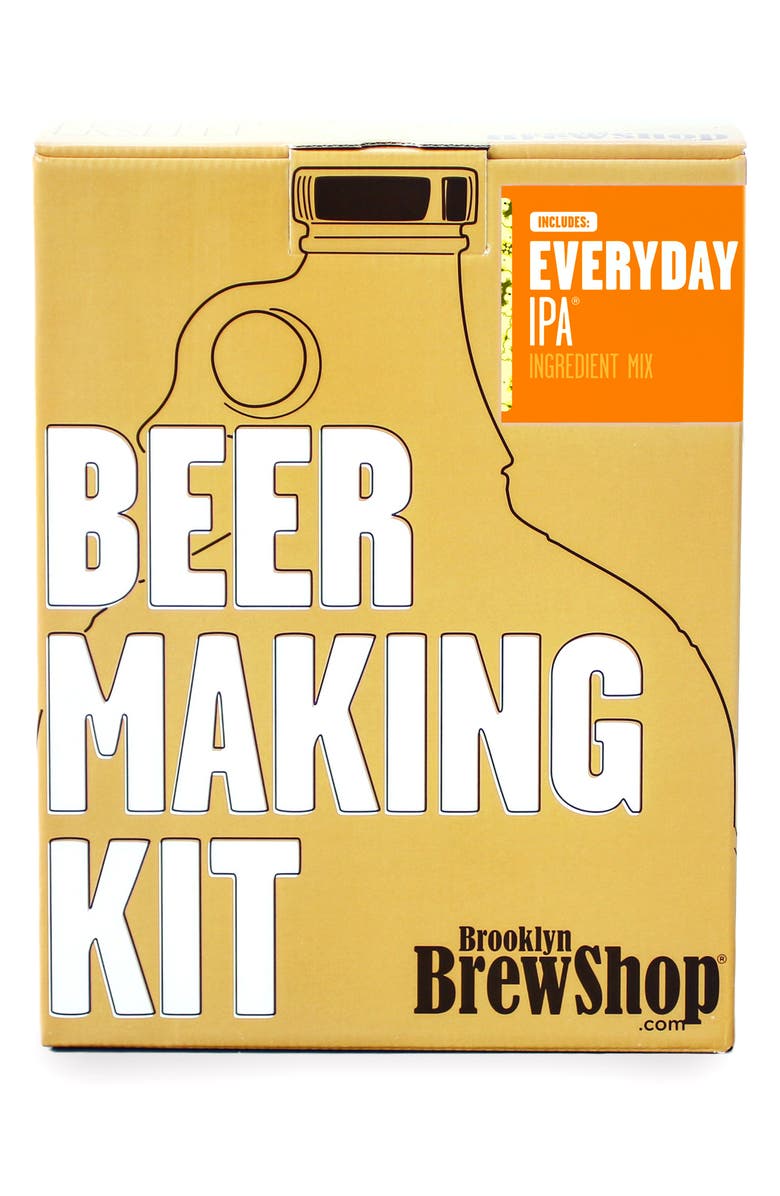Brooklyn Brew Shop 'Everyday IPA' One Gallon Beer Making Kit, Main, color, Brown