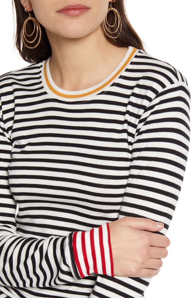 Splendid Wyatt Stripe Top, Alternate, color, 