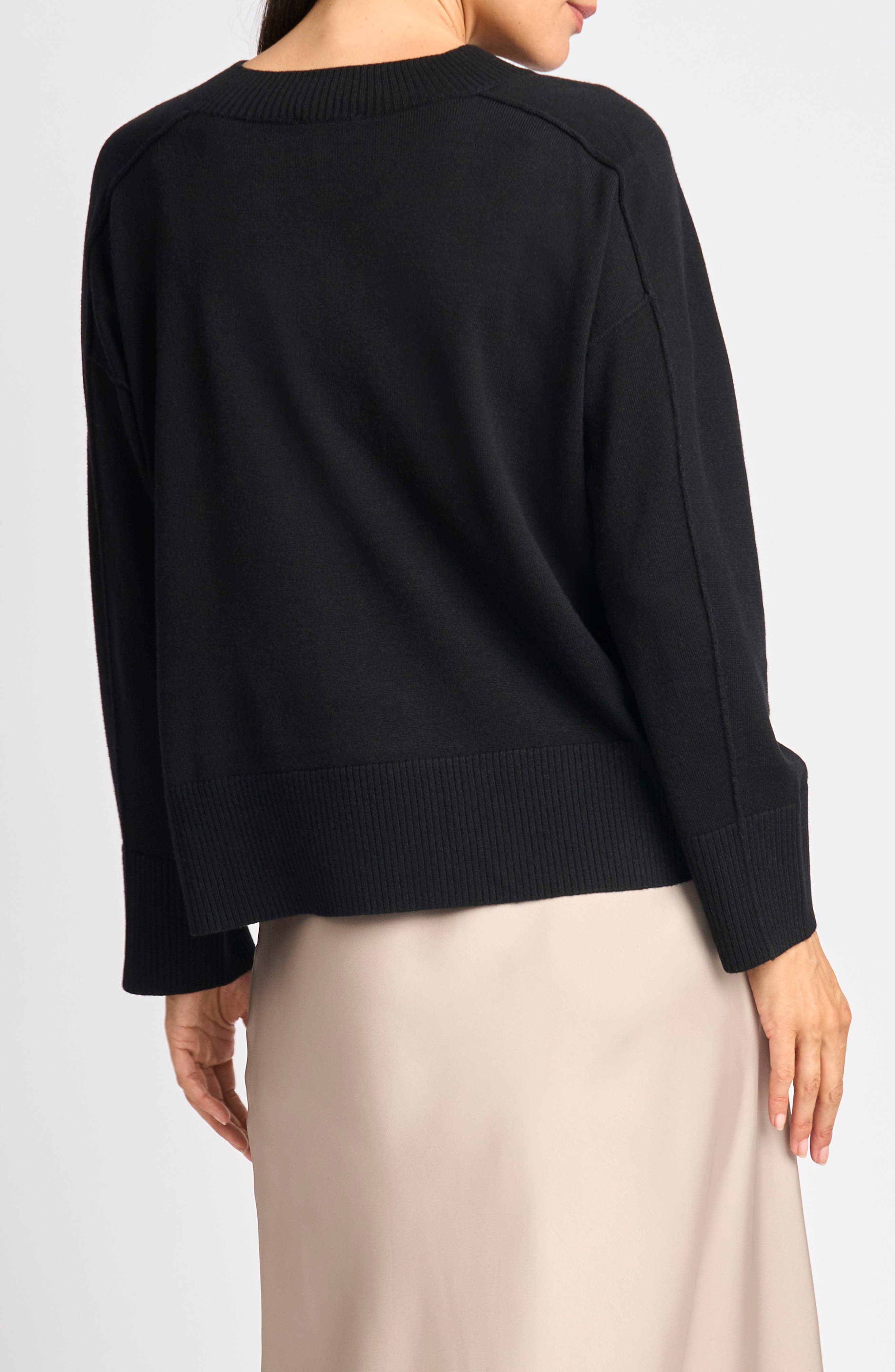 Halogen® V-Neck Sweater (Women) | Nordstrom