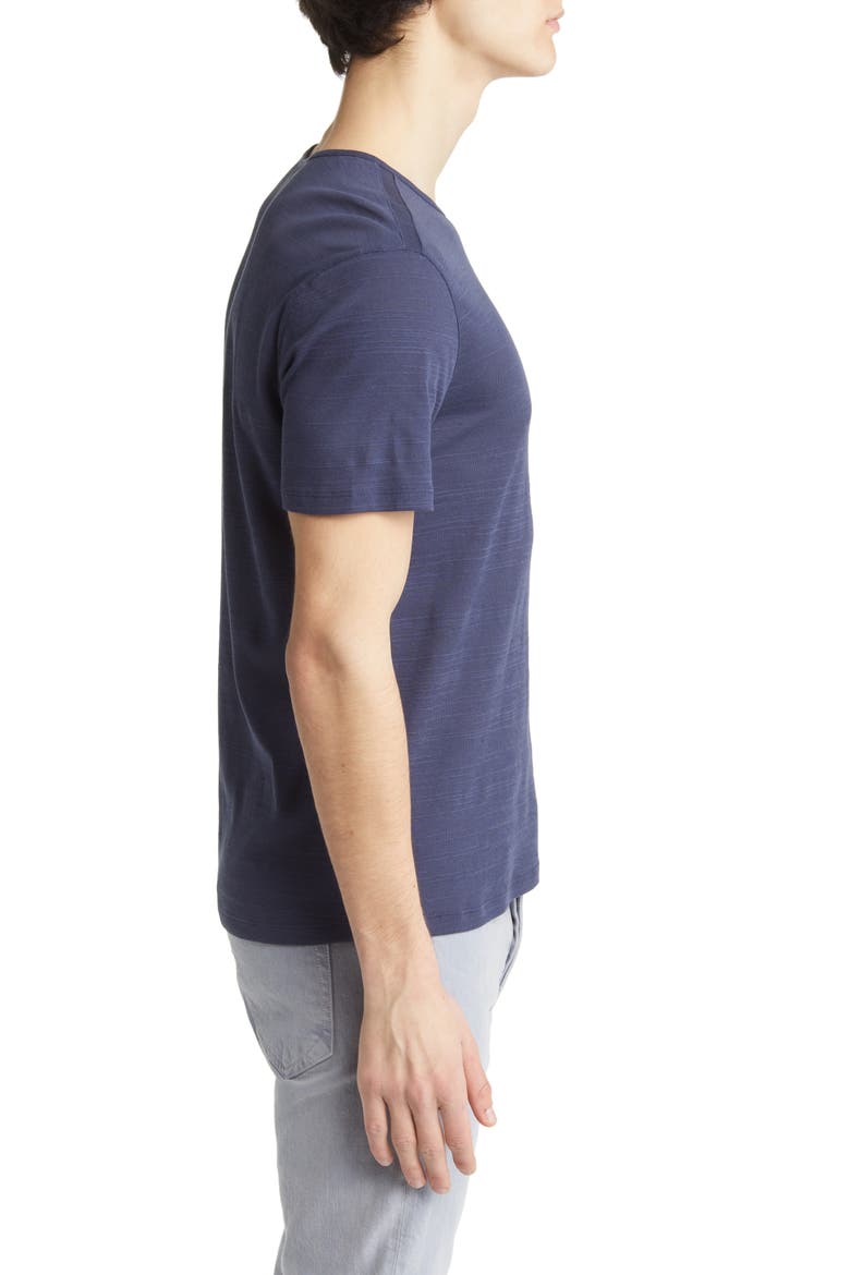 Winona Regular Fit Cotton Slub T-Shirt, Alternate, color, INK BLUE