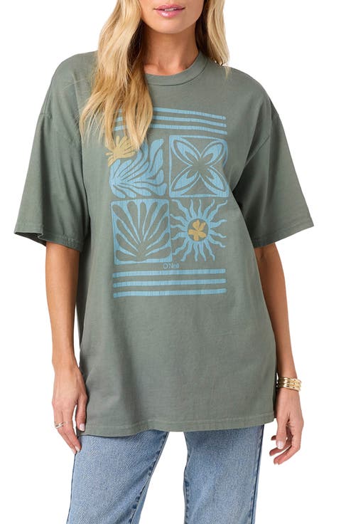 OG Elements Oversize Cotton Graphic T-Shirt
