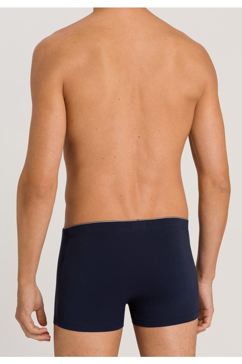 Cotton Boxer Brief, Alternate, color, Midnight Navy