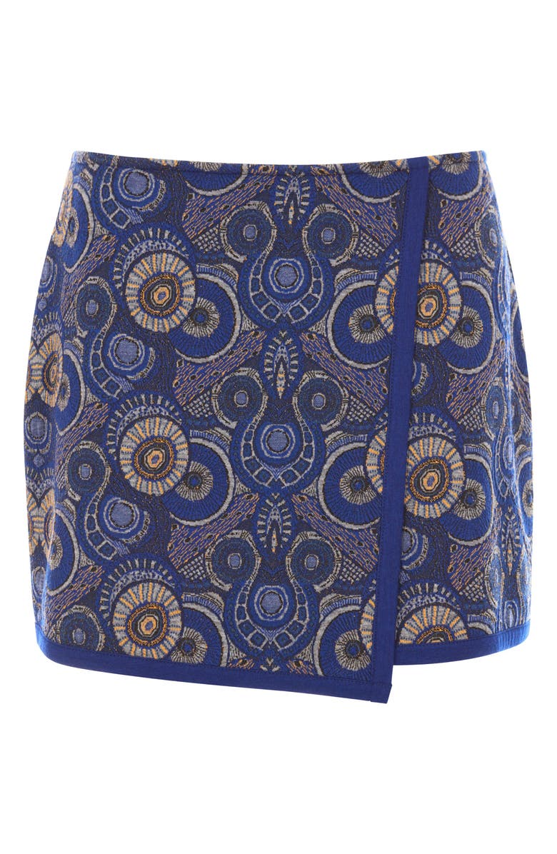 KAHINDO Praia Jacquard Mini Skirt, Alternate, color, 