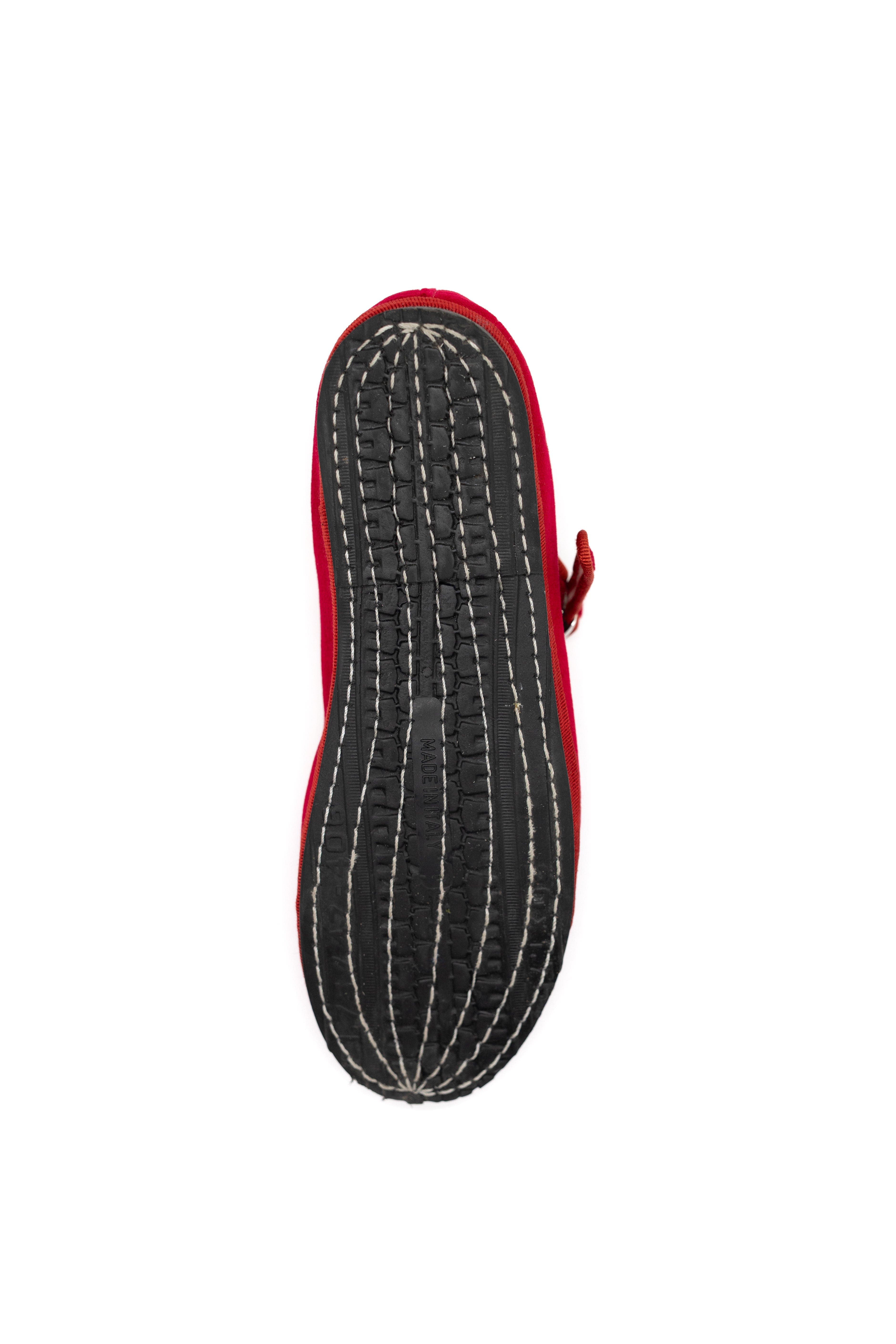 Mary Jane Ballet Flats, Alternate, color, Opera Red