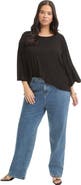 June + Vie June Fit High Rise Straight Leg Stretch Jeans