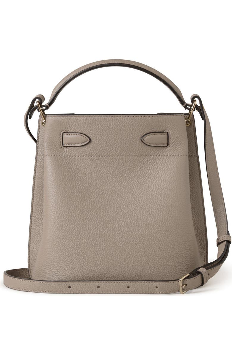 Mulberry Islington Leather Bucket Bag, Alternate, color, Cashmere Taupe
