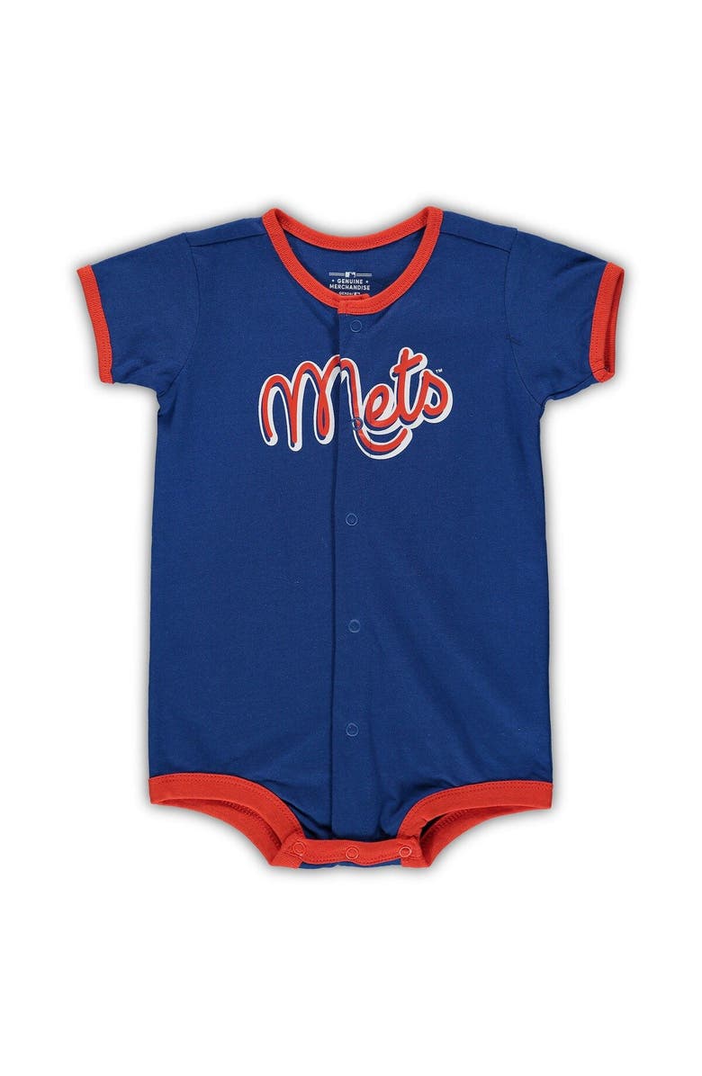 Outerstuff Infant Royal New York Mets Power Hitter Romper, Main, color, Royal